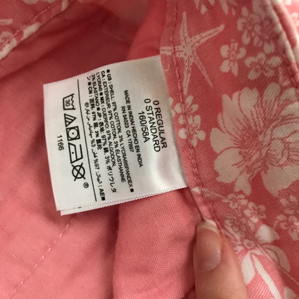 Pink patterned shorts - Picture 3 of 3